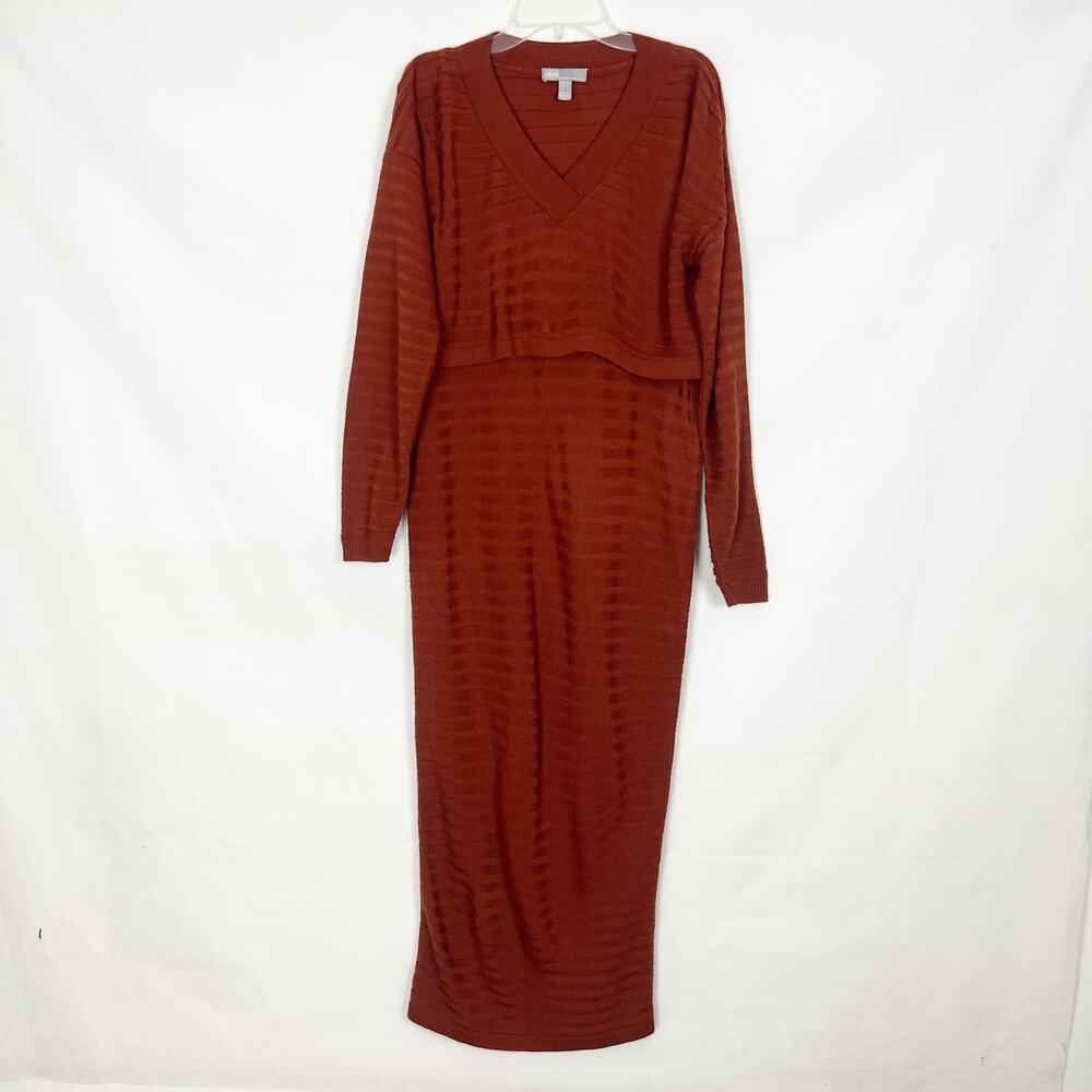 ASOS Pullover Knit Sweater Maxi Dress Size 0